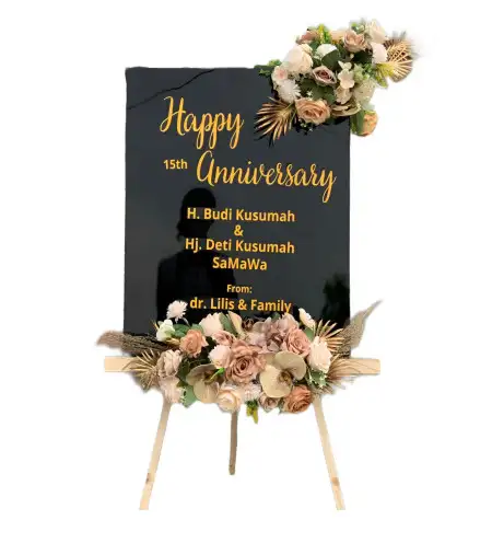 Papan Bunga Akrilik Kedongdong